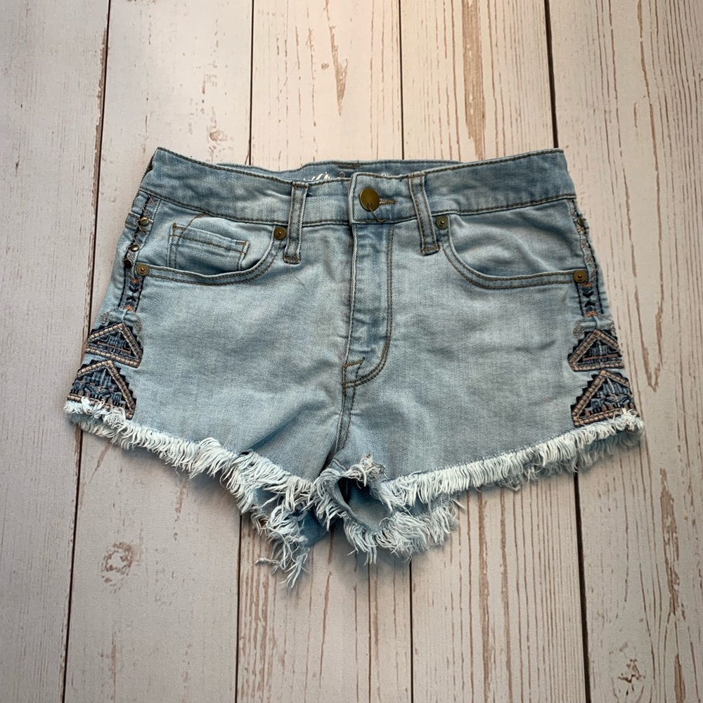 Mossimo - Denim Distressed Shorts